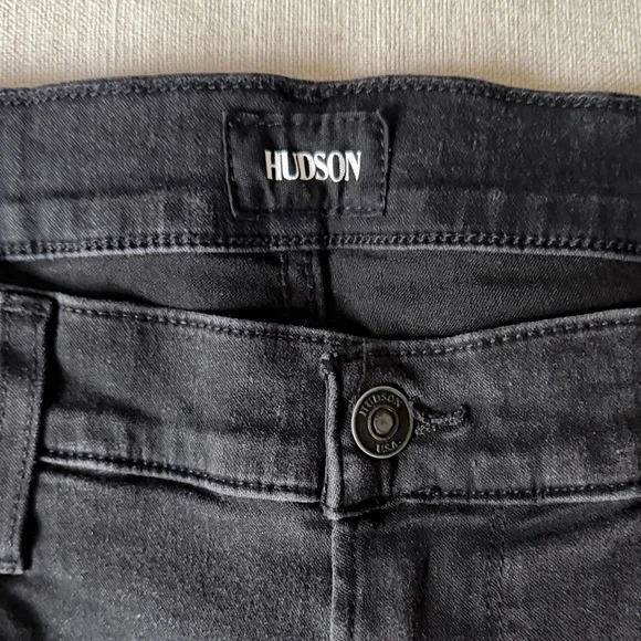 Hudson Jeans Men's Dark Charcoal Slim Jeans - Picture 2 of 4